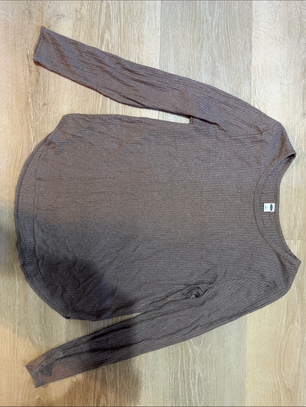 Women’s Lightweight Brown Crewneck shirt